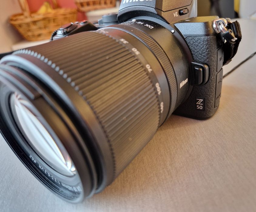 фотоапарат Nikon Z50 + обектив Nikon NIKKOR Z 18-140 mm f/3.5-6.3 DX