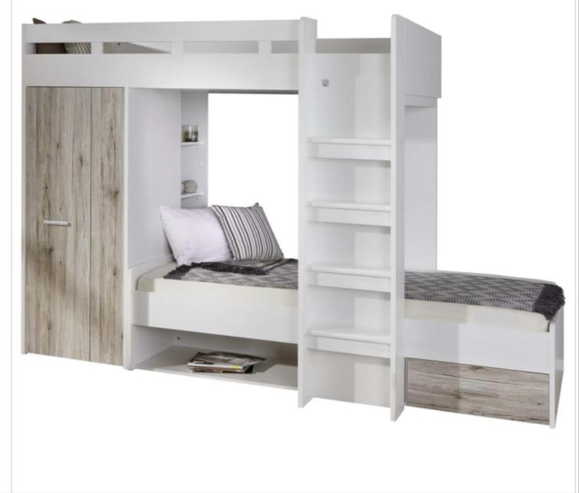 Двуетажно легло + матрак 90/200