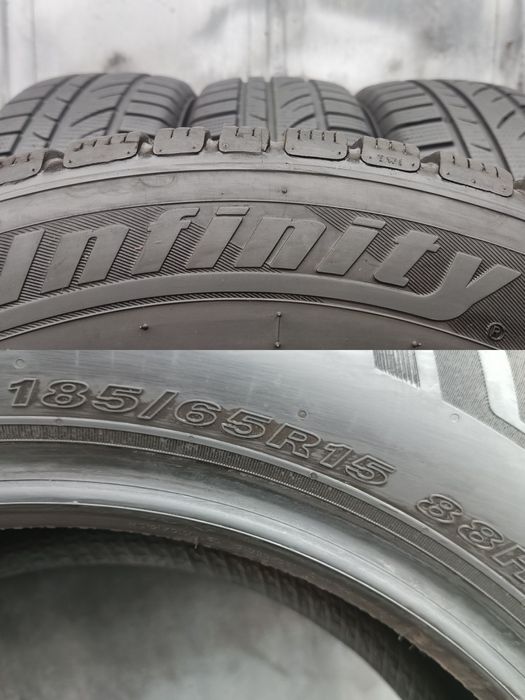 4бр. зимни гуми 185/65/15 Infinity Winter , dot23
dot231
6.8mm
Добро с