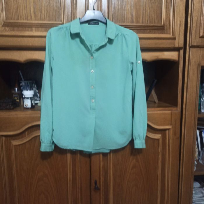 Cămașă culoare menta mărimea 36