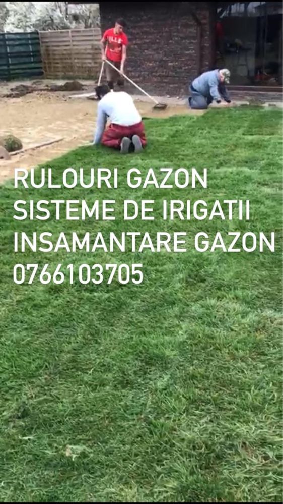 Sistem irigatii / rulouri gazon