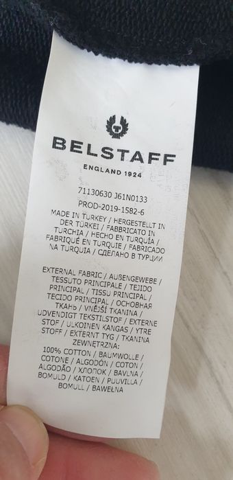 Belstaff Cotton Mens Size S - M НОВО! ОРИГИНАЛ! Мъжка Блуза!