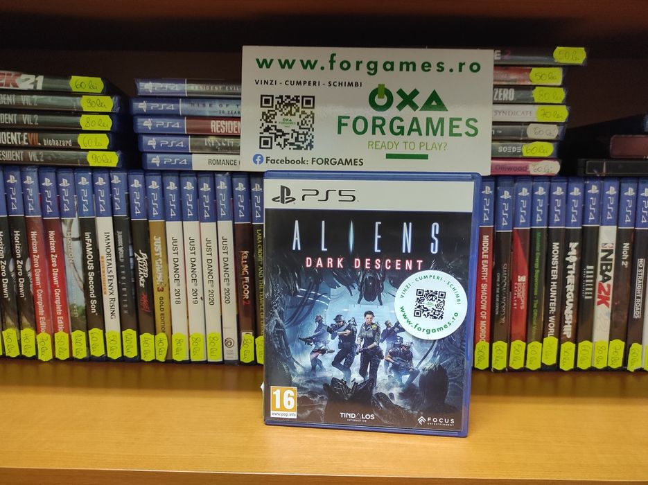 Vindem joc  PS5 Aliens Dark Descent PS5 Forgames.ro