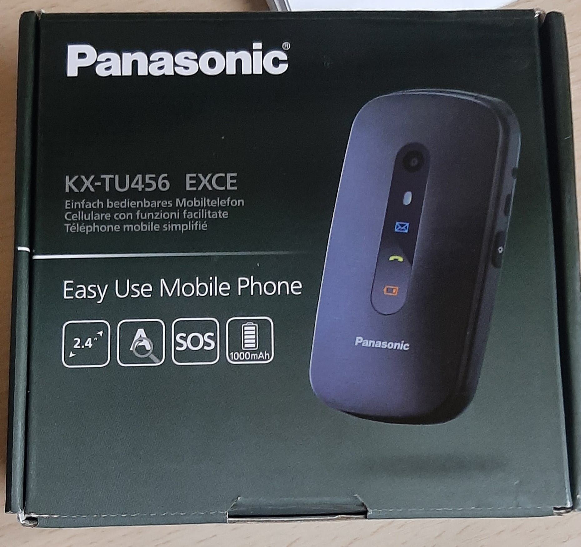 Telefon Panasonic KX-TU456 vârstnici/ seniori