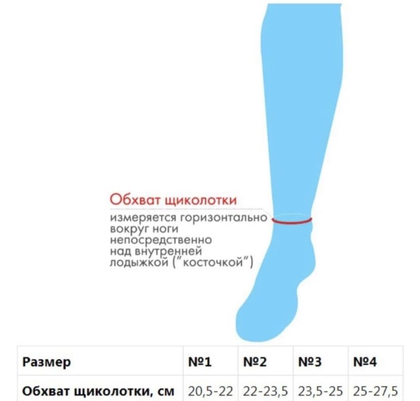 Бандаж на голеностоп замена гипсу обхват шиколотки 20,5-22