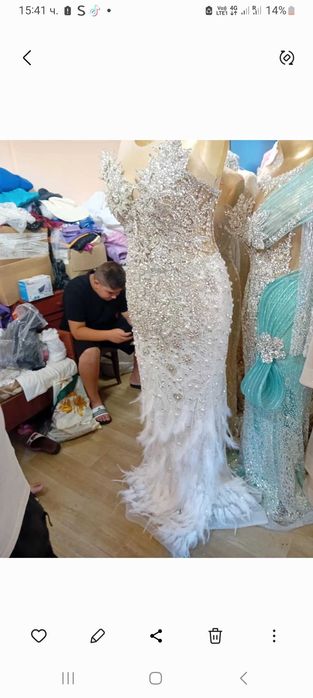 Продавам официална рокля хл размер