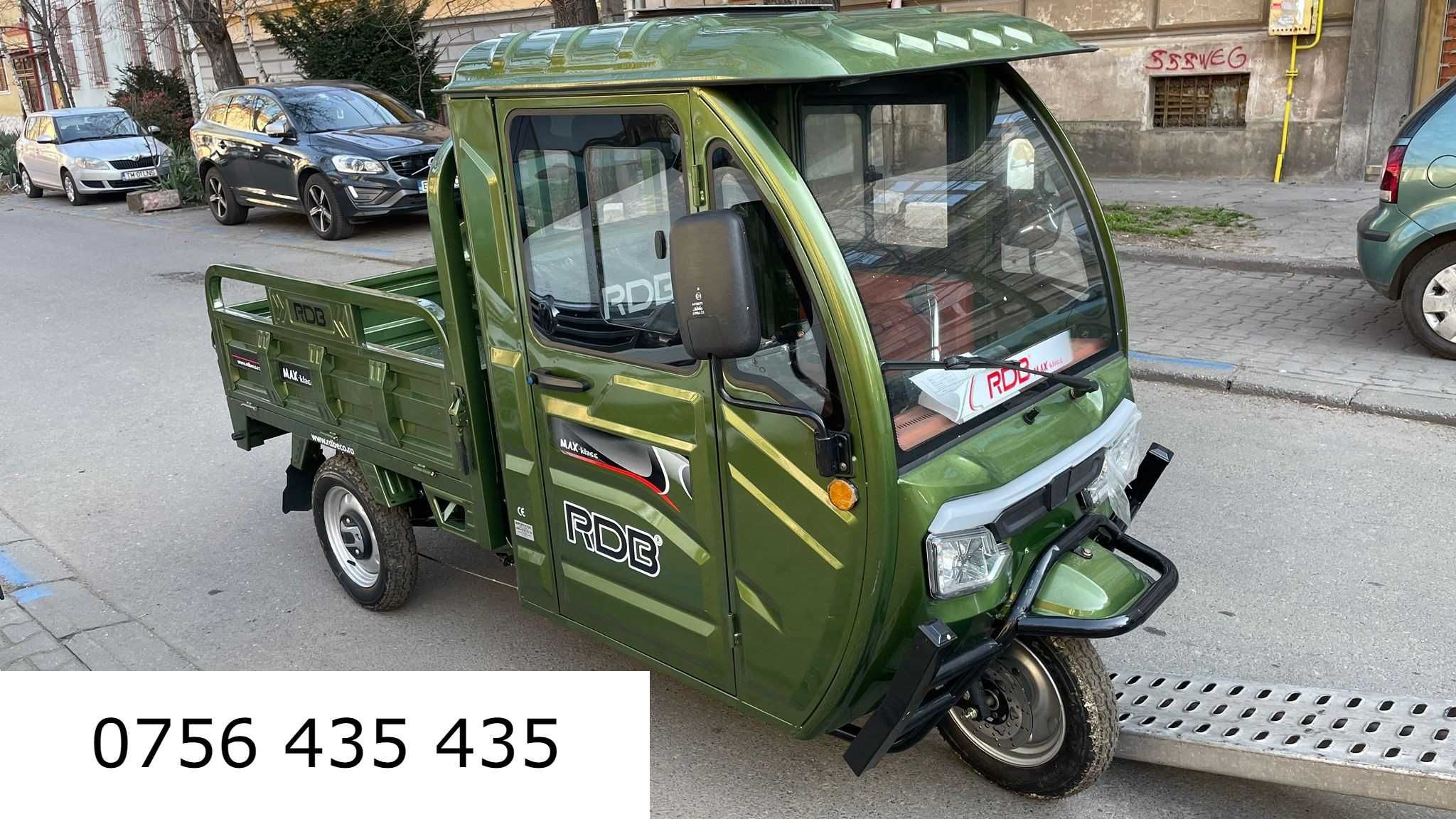 Triciclu Electric Cargo Max-Klass, 2000W , FARA permis