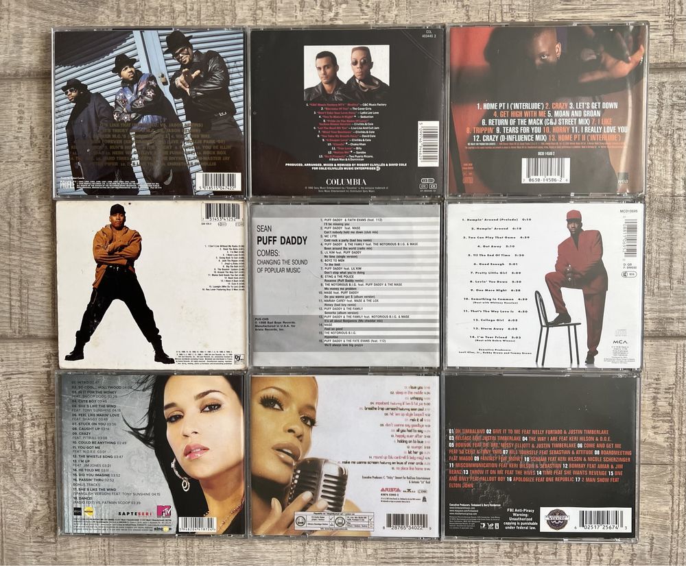 Lot cd-uri originale hip-hop/rap