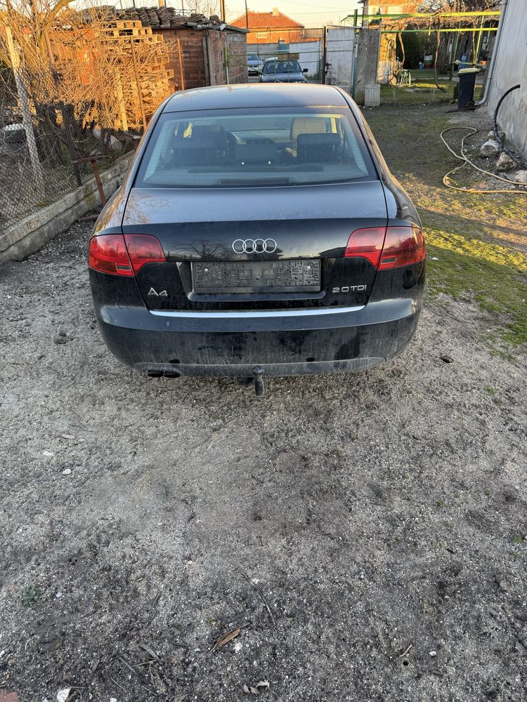 Audi A4 B7 2.0TDI НА ЧАСТИ