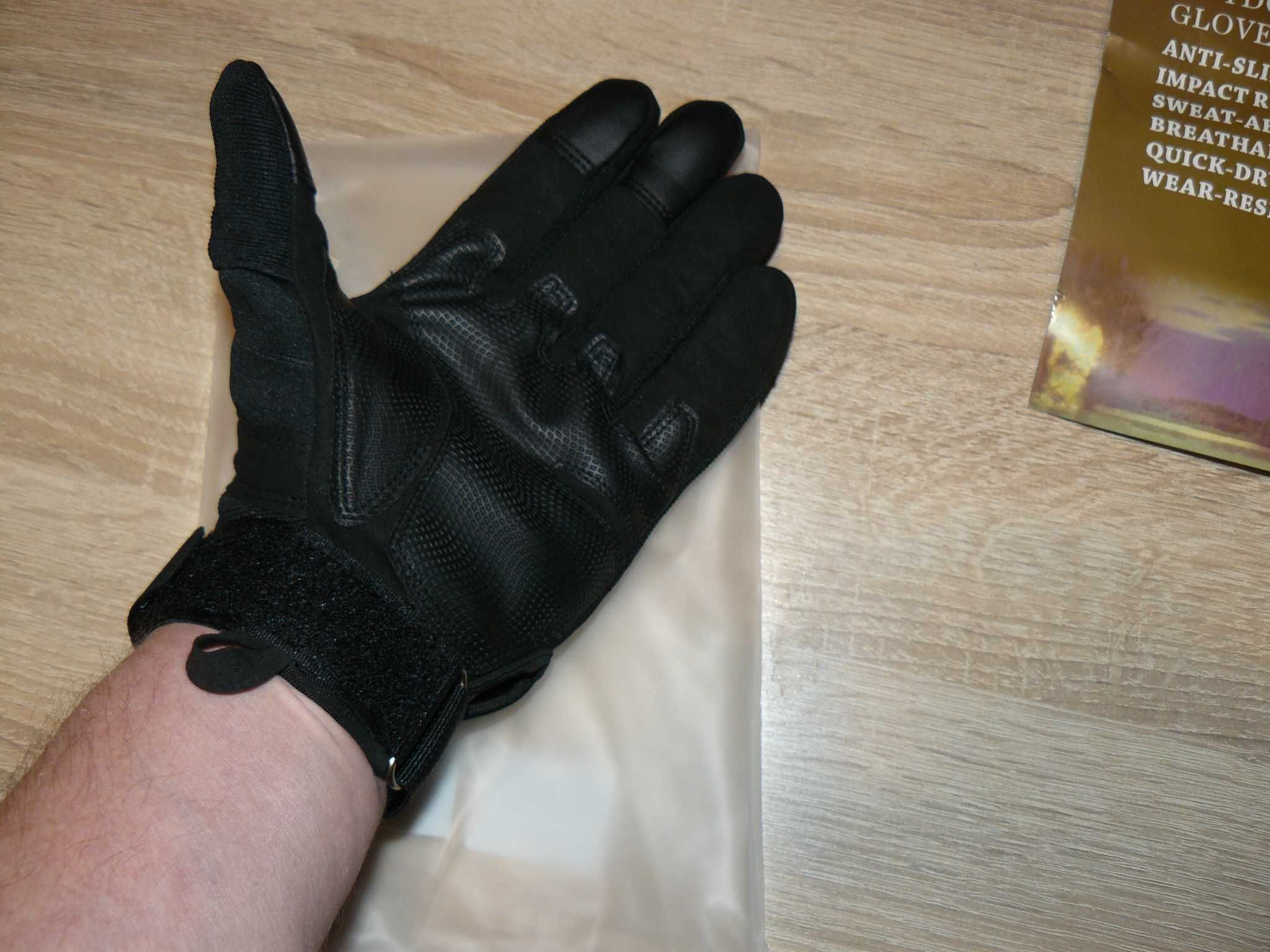 Manusi Tactice Asalt Military Gloves 8FIELDS Black,Noi, Marimi M Si L