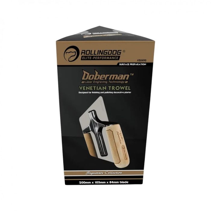 Маламашка за декоративна мазилка Rollingdog 200x105x84 мм.трапецовидна