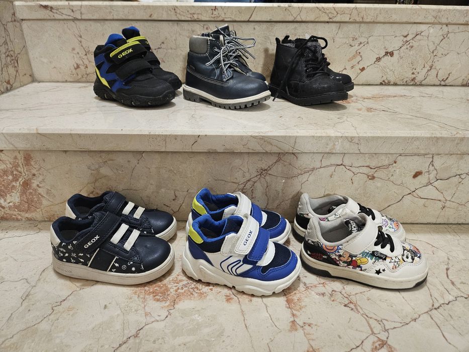 Детски обувки - Geox, Zara и Fila