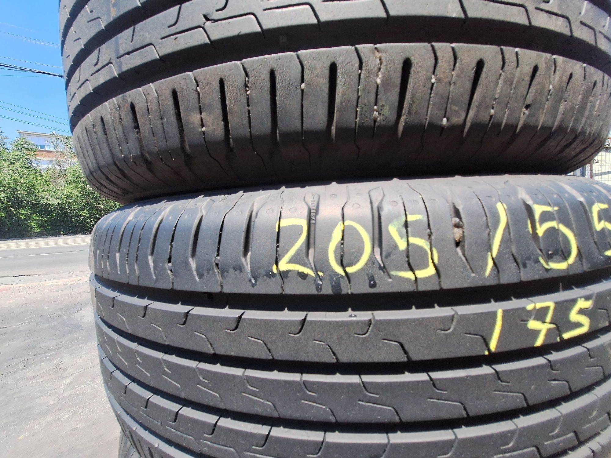 2 anvelope vara 205/55r16 Continental dot 2020 Montaj Gratuit