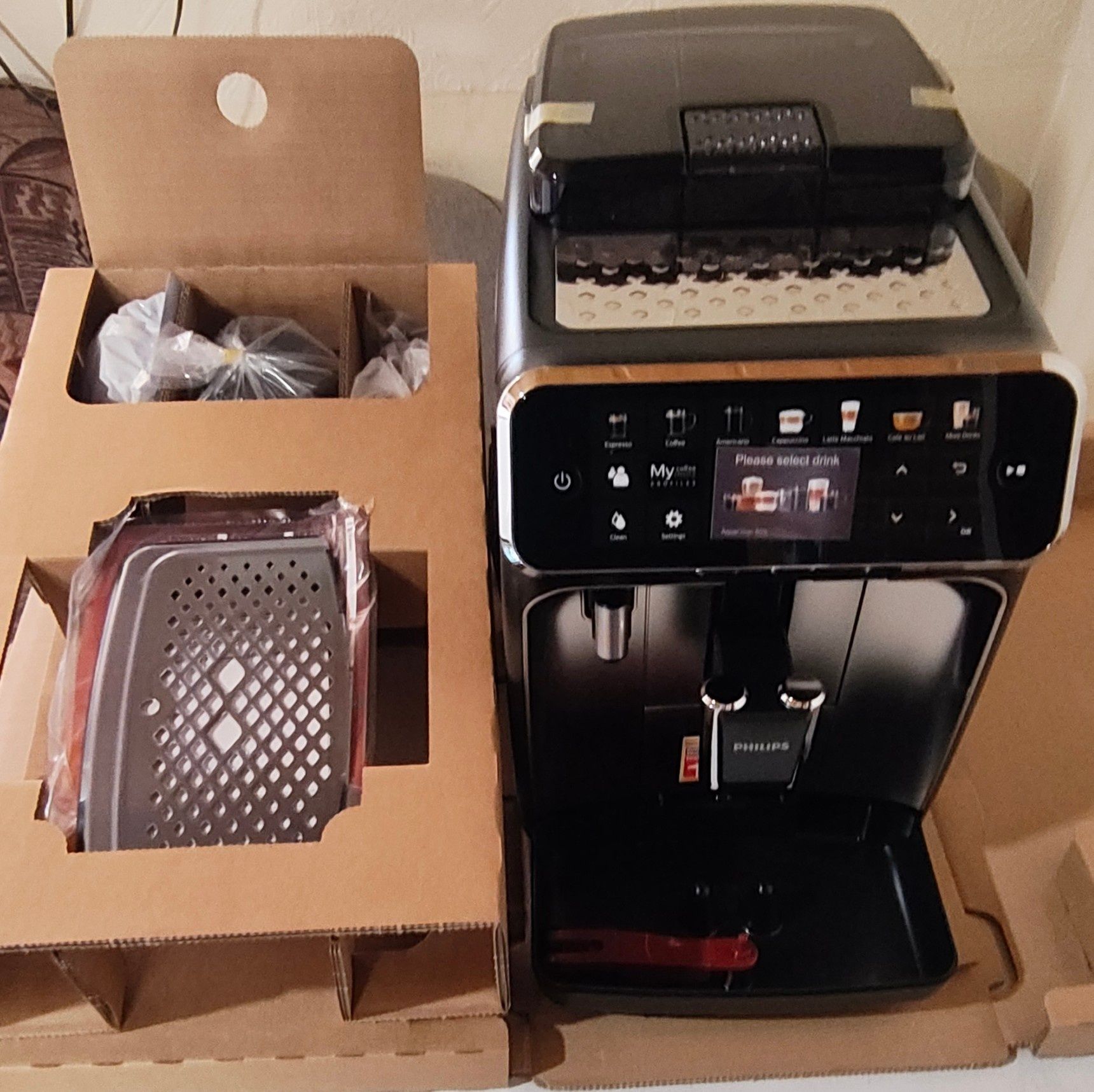 Expresor Philips 5400 series Latte Go