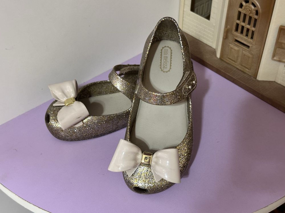 Туфельки Mini Melissa, Бразилия. Оригинал,супер комфортные