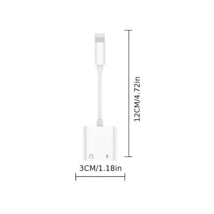 Adaptator audio și încărcare, compatibil cu iphone 14, 13, 12, 11, XS