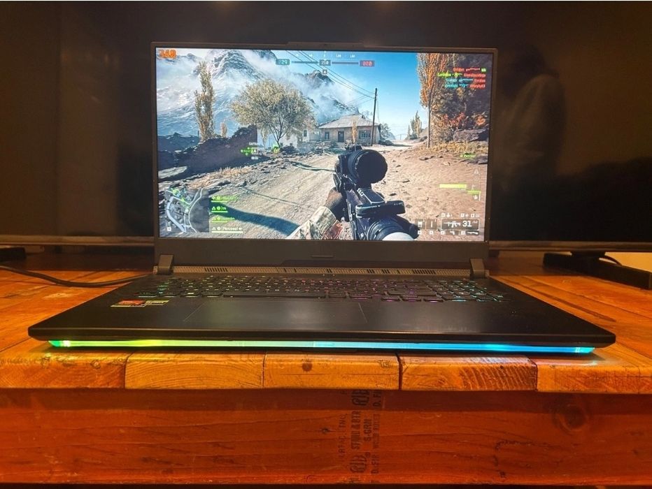 Asus Rog G17 Rtx 4080 игровой Мощная Ноутбук