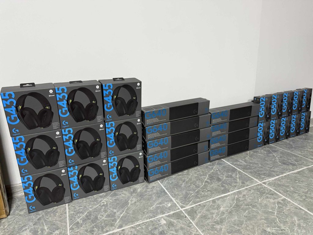 Геймърски слушалки Logitech G435