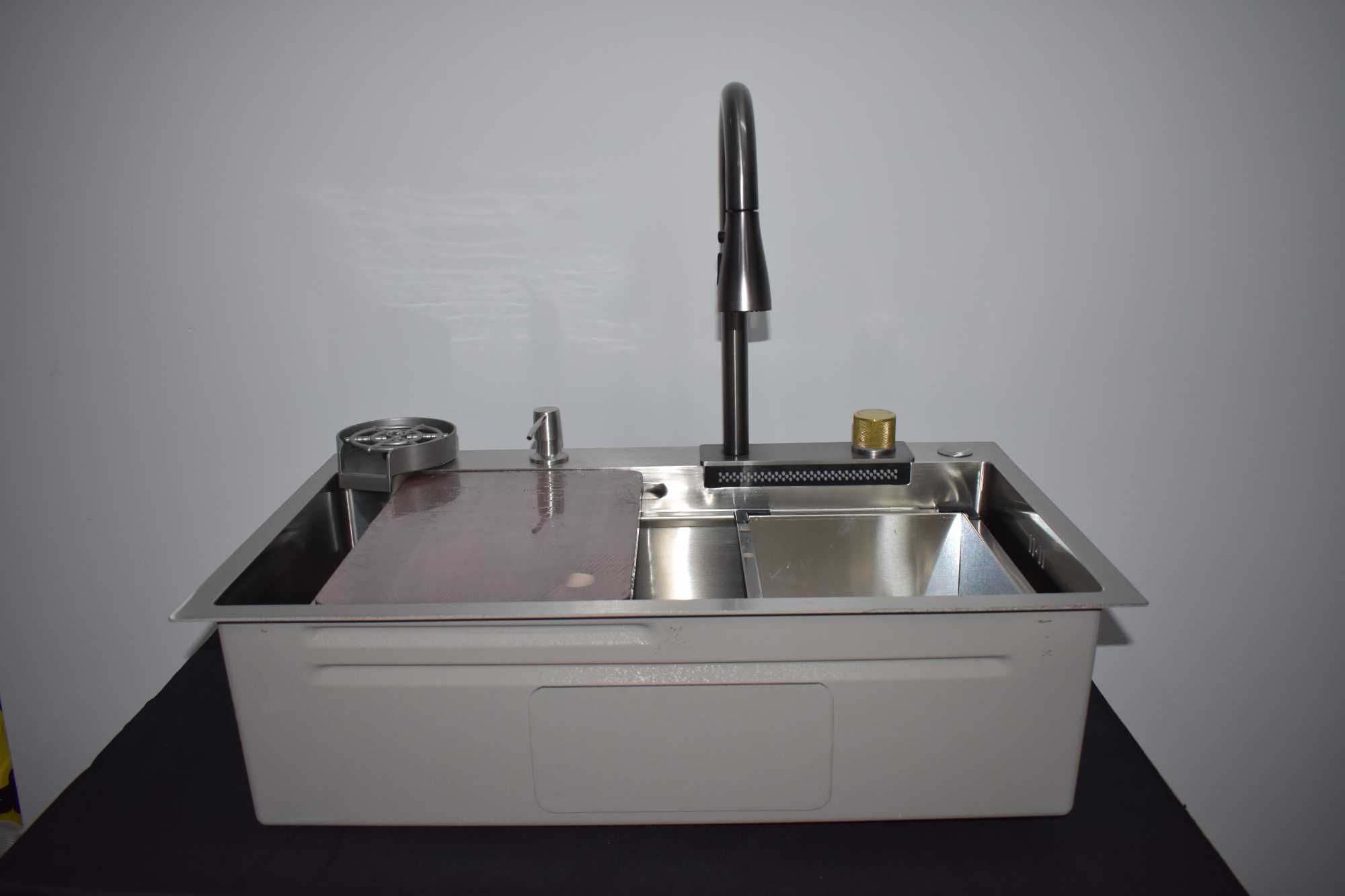 REDUCERE Chiuveta bucatarie multifunctionala 75x45 - Transport gratuit