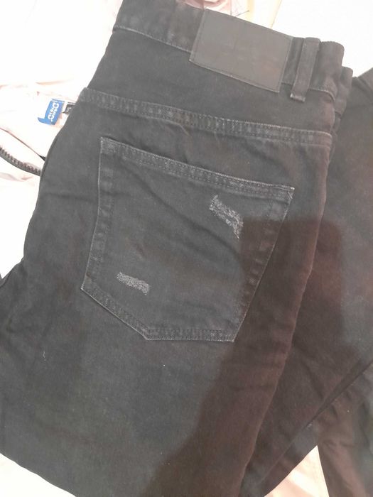 Мъжки лот дънки за и ветровка