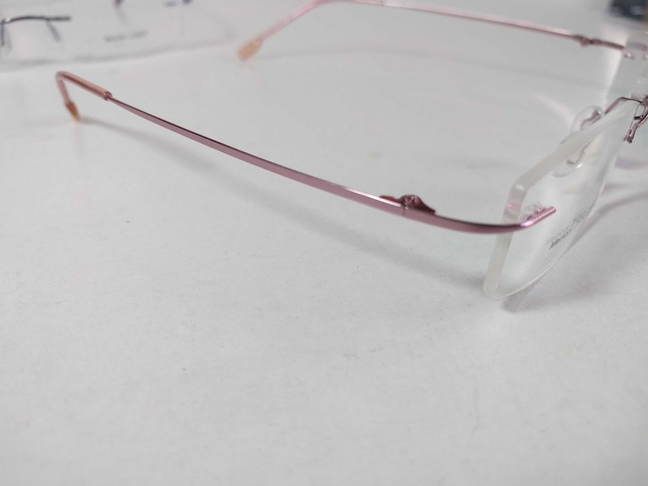 Rame ochelari vedere titan tip silhouette cu balama si fara