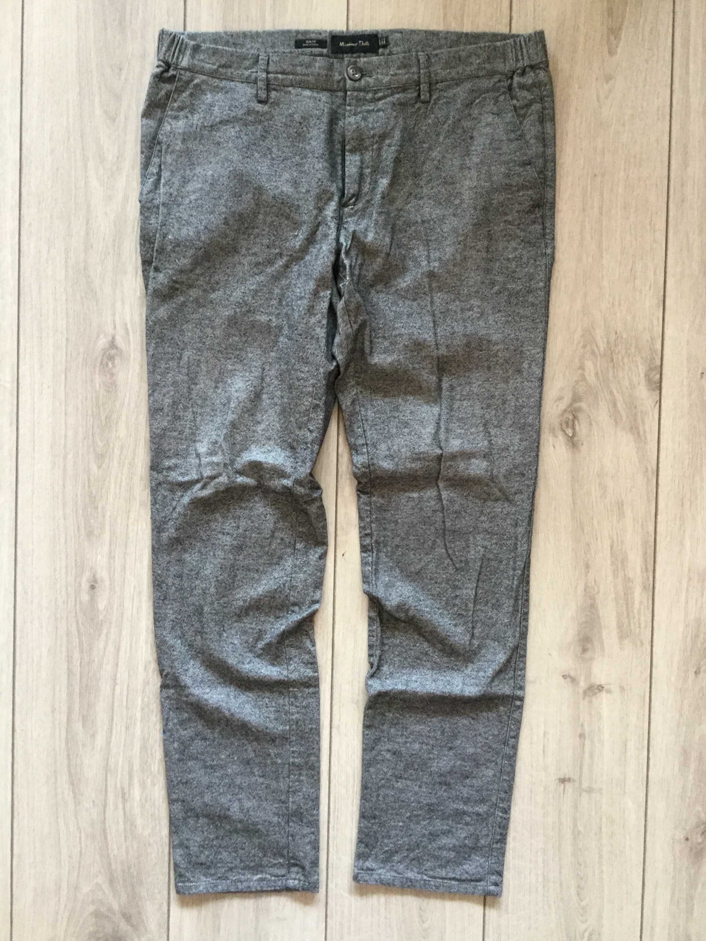 НОВИ оригинални сиви Slim Fit панталон MASSIMO DUTTI размер 44 ; US-34