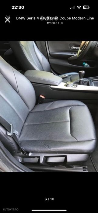 Vand BMW seria 4Gran coupe , 2015