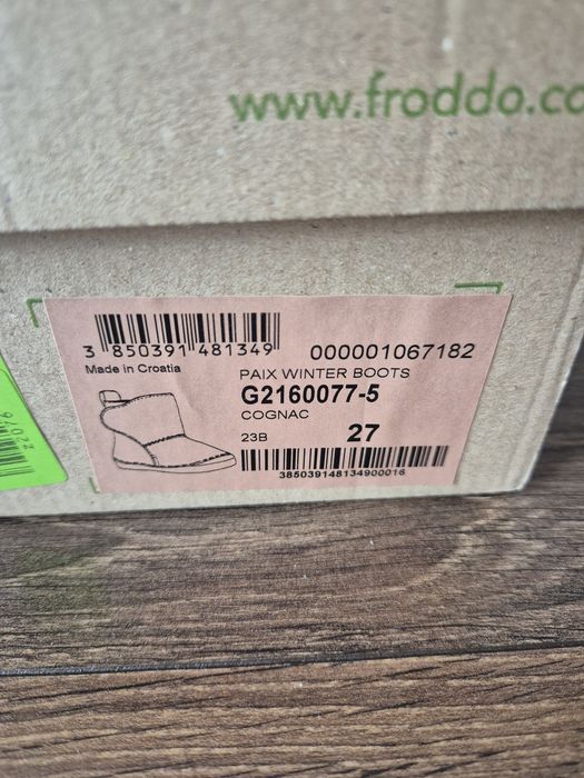 Детски зимни ботуши Froddo 27 номер