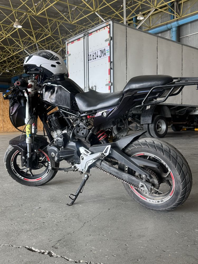 Mini sport bike.
