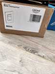 Clapa de WC argintiu lucios