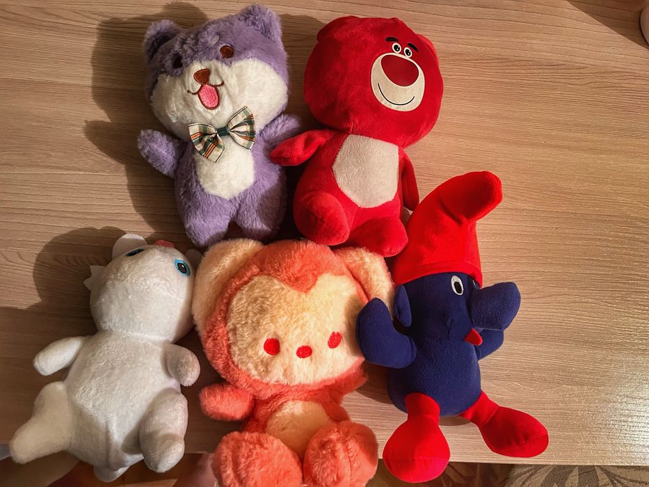 Мягкие игрушки 5 штук