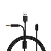 iP3.5MM+Lightning Charging & Audio Cable, JH-037