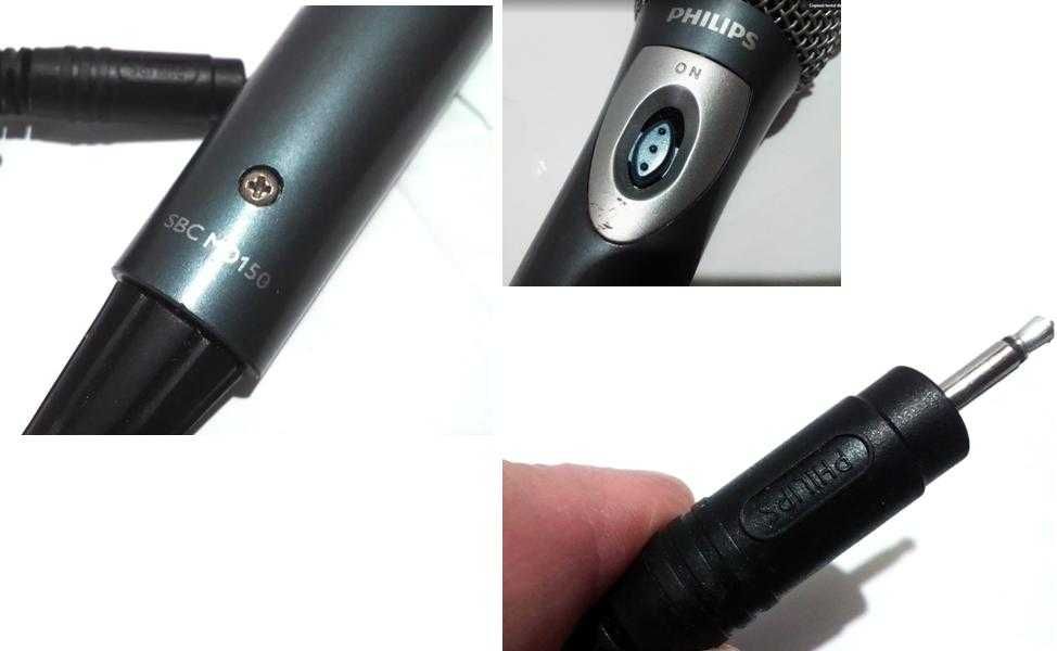 Microfon cu cablu Philips SBCMD150/00, pastrat bine, funcțional
