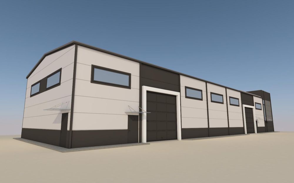 Inchiriez Hala 500mp cu showroom Apahida