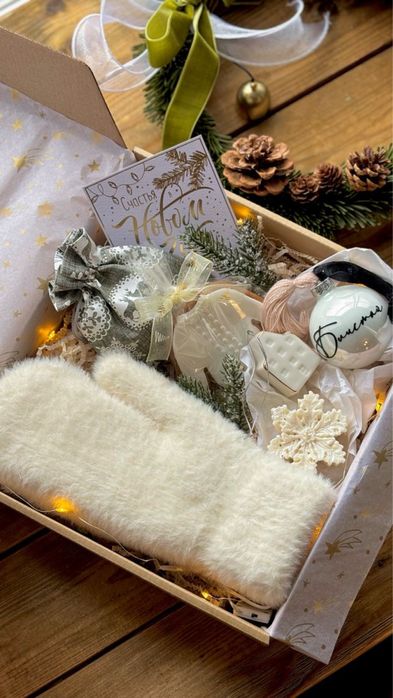 Новогодние боксы, подврки на новый год