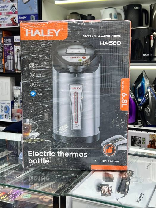 Новый электрический кипятильник термопот Haley 680, чайник