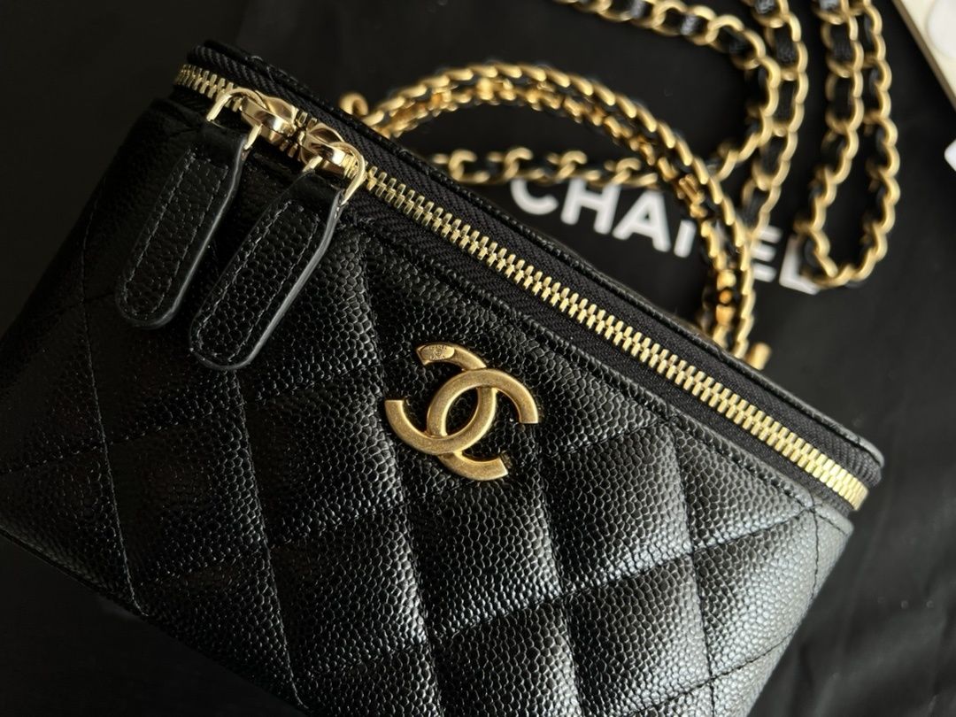 Geanta Chanel  Vanity 17 cm, tip Premium