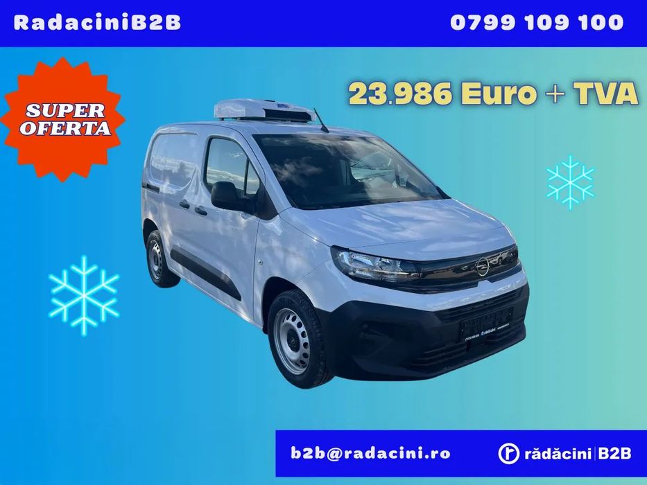 Opel Combo L1 IZOTERM cu agregat OPEL Combo Van L1H1 1000kg 1.5 Diesel 100cp MT6 IZOTERM