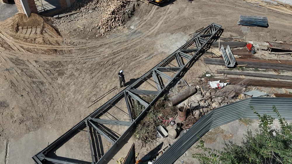 Меиаллические фермы под заказ