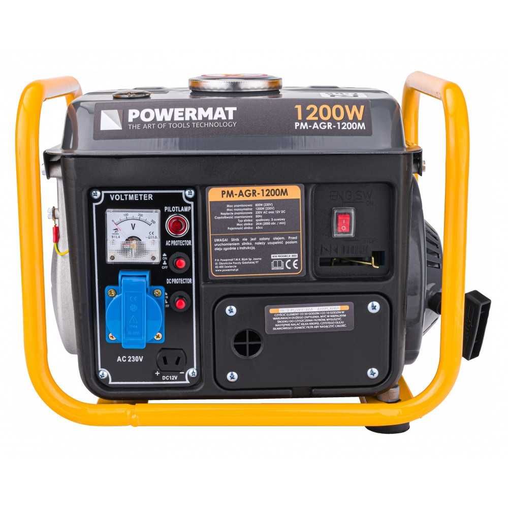 Generator curent 1.2kW 1200W motor benzina 2CP (PM1193)