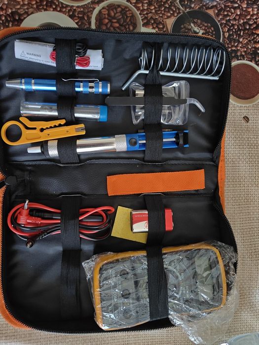 Trusă lipit noua ( fara pistol de lipit)