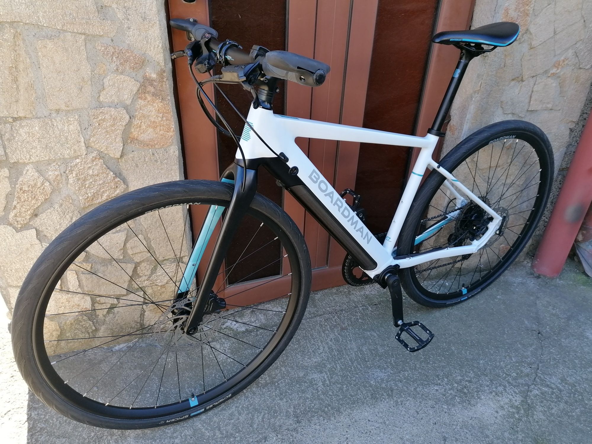 BOARDMAN E-Bike, Хибрид 28 цола, Shimano Deore 1*10,Без батерия!