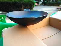 WOK din fontă 31 cm x 8 cm  Promo 99 lei
