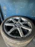SET ROTI AMG originale r18 W204 w212 etc jante cu anvelope vara c clas