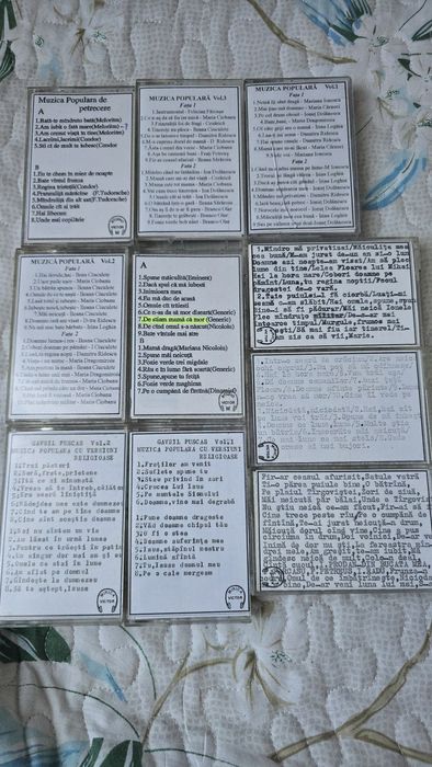 Casete audio muzica Populara Petrecere Racks