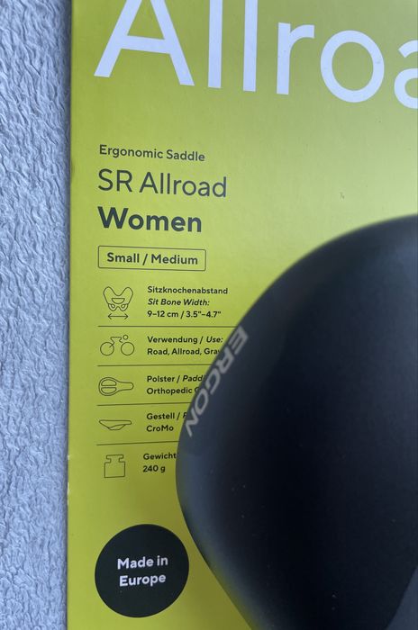 Sa bicicleta  Ergon SR Allroad Women S/M 143mm Noua