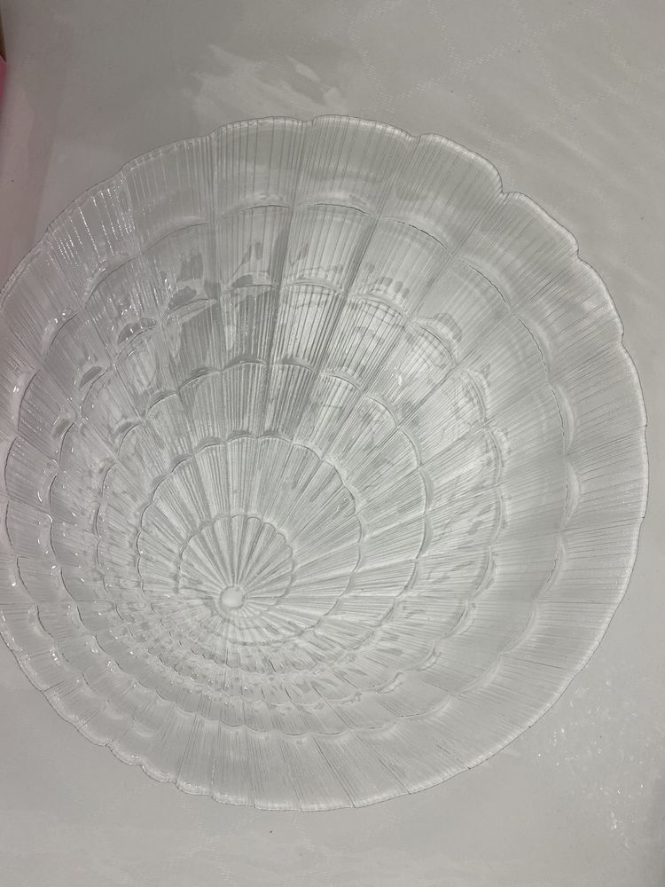 Продам новую посуду стеклянную диаметр 320 мм