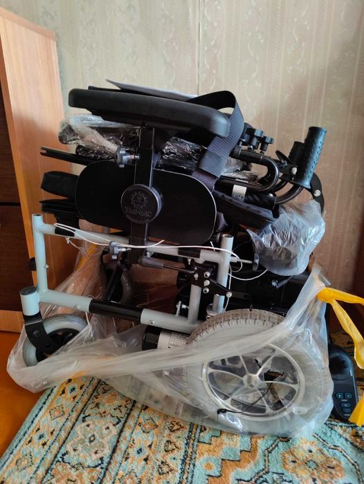 Инвалидная коляска с электроприводом,новая,без аккумулятора,140 000тнг