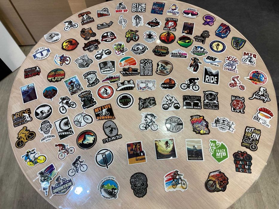 Стикери за декорация 50/100-Offroad/Bikes/Колелета/Планина/Колоездачи