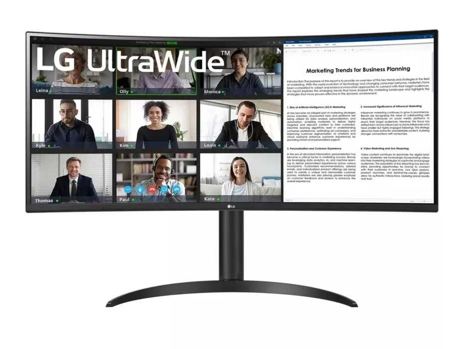 Monitor LG Ultrawide Curbat, 34", VA, 3440 x 1440, 5ms, 100hz